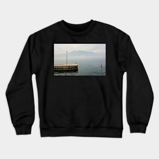 Winter Lake Garda at Castelletto Crewneck Sweatshirt